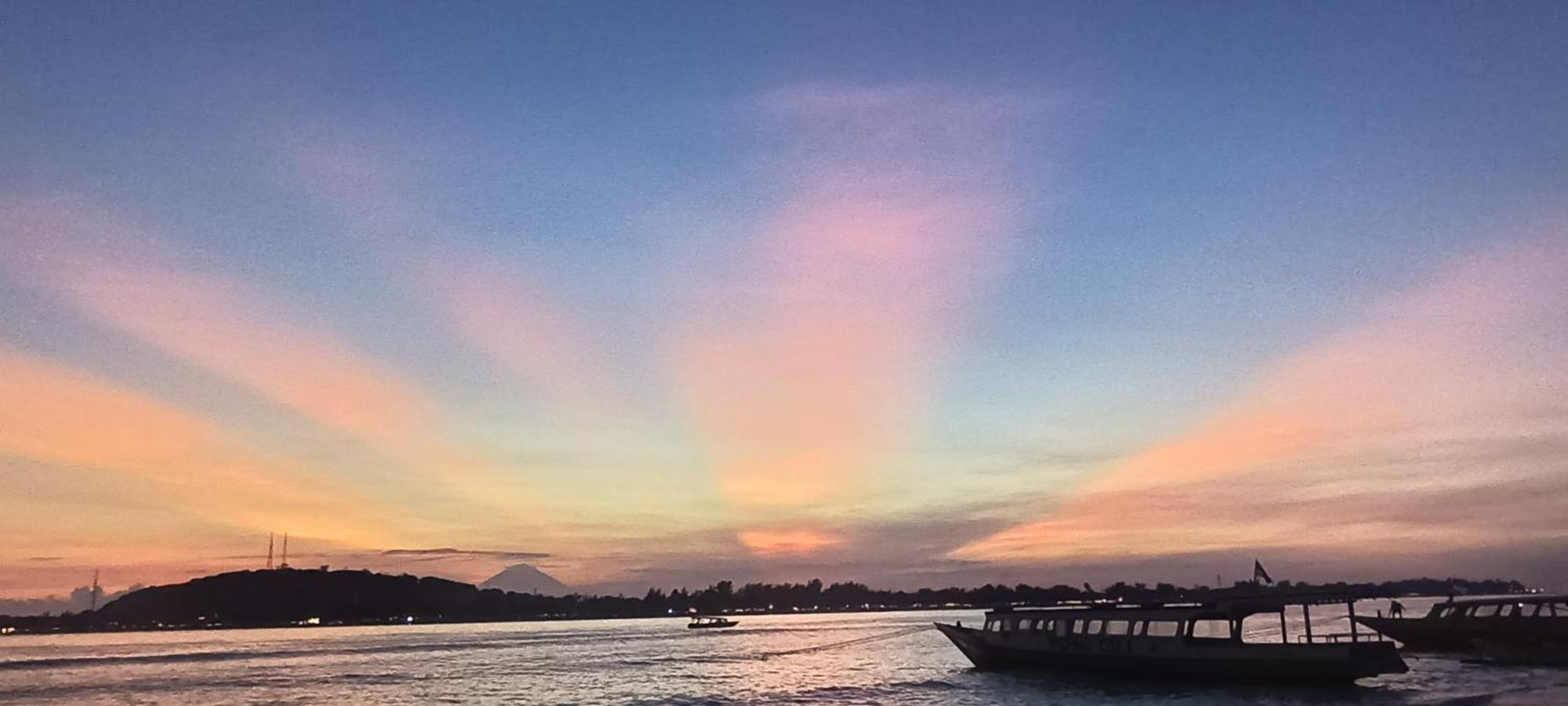 Kampung Meno Bungalows Gili Meno Exteriér fotografie