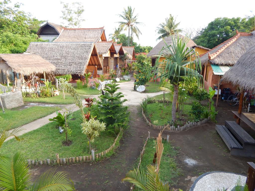 Kampung Meno Bungalows Gili Meno Exteriér fotografie
